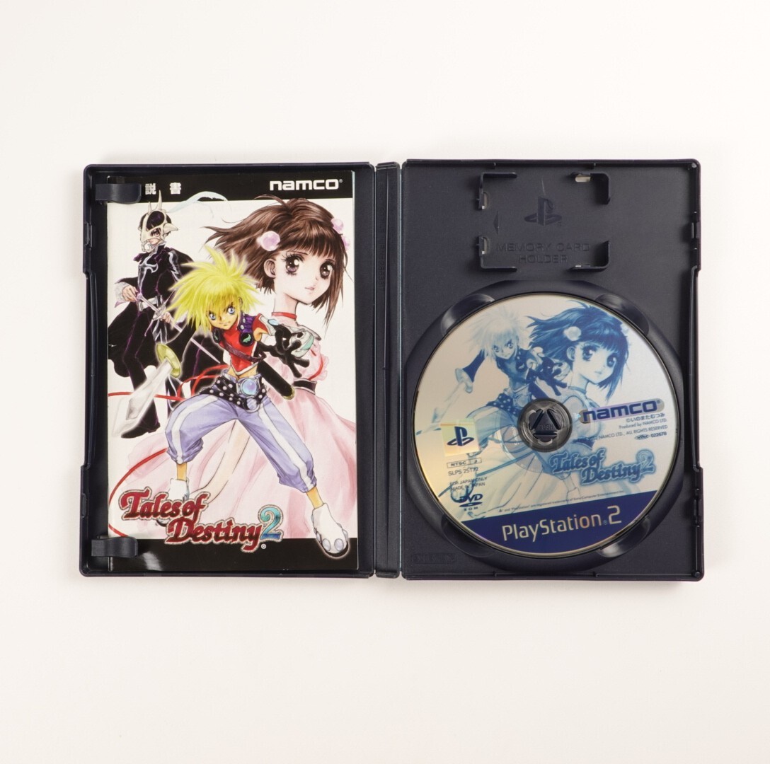 Lot of 4 Tales of Destiny 1 2 Rebirth LegendPS1 PS2 Japan Import