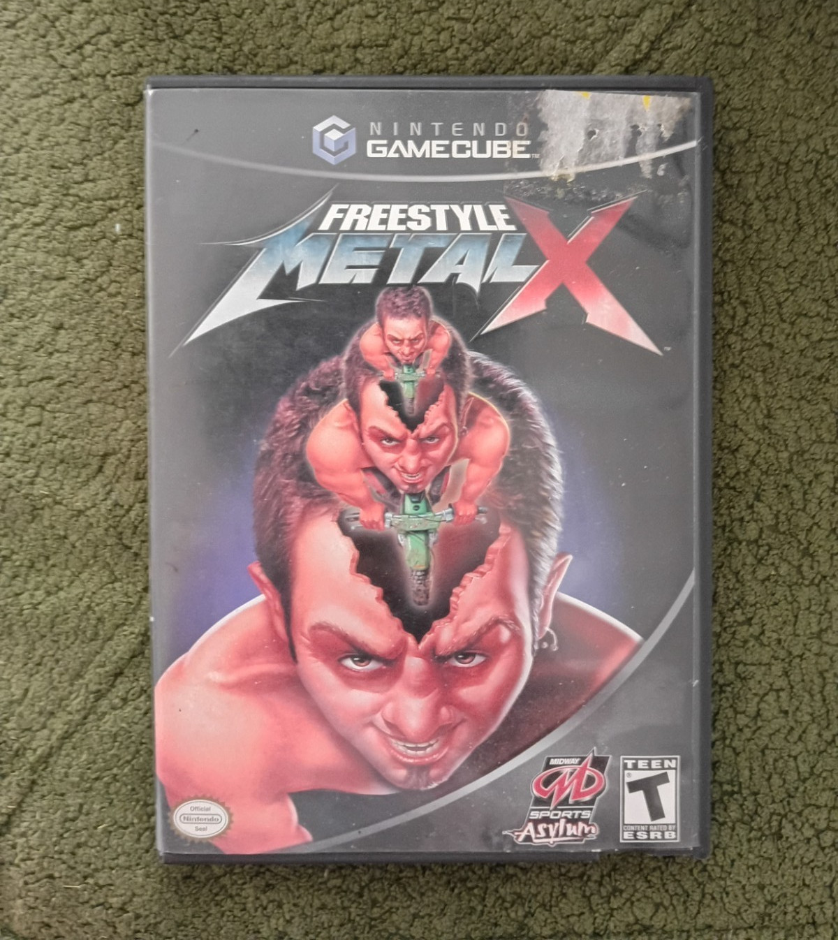 Midway Freestyle Metal X Nintendo GameCube Motocross Racing Multiplayer T 2003