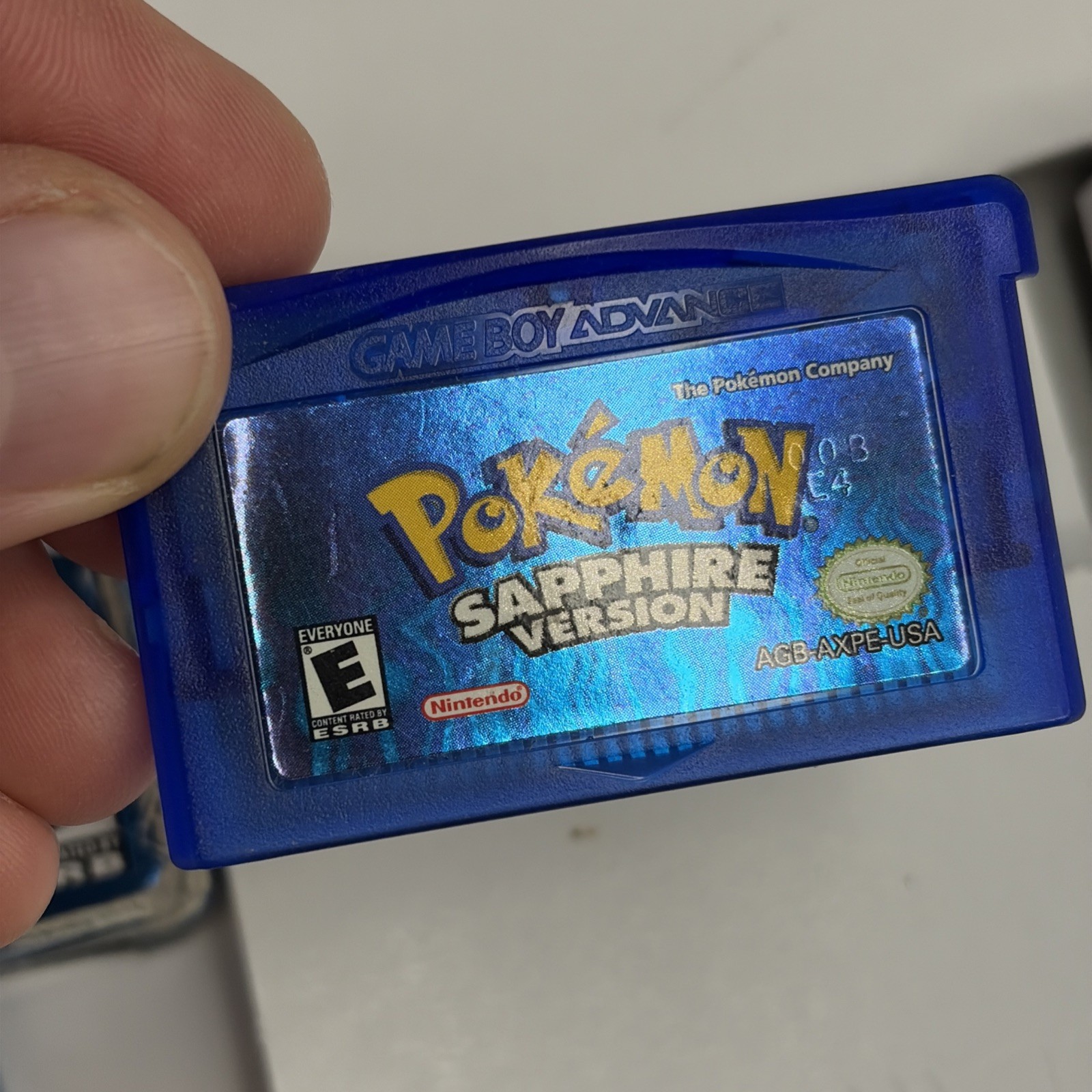 Pokemon Ruby & Sapphire Gameboy Advance AUTHENTIC Complete in Box CIB Cards