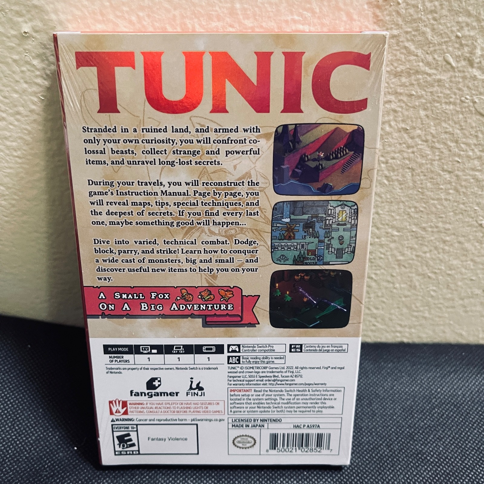 Tunic Deluxe Edition – Nintendo Switch – Brand New