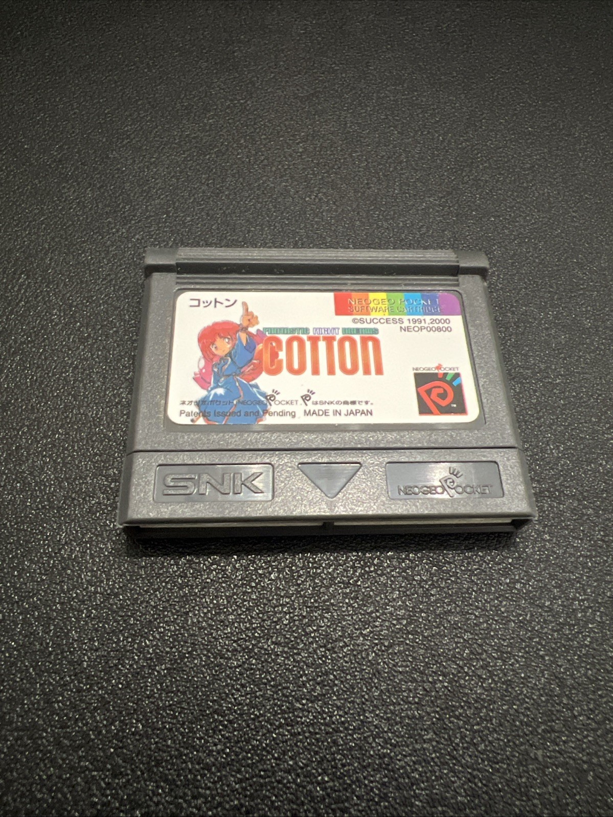 Cotton Fantastic Night Dreams Neo Geo Pocket Color Game Authentic US Seller