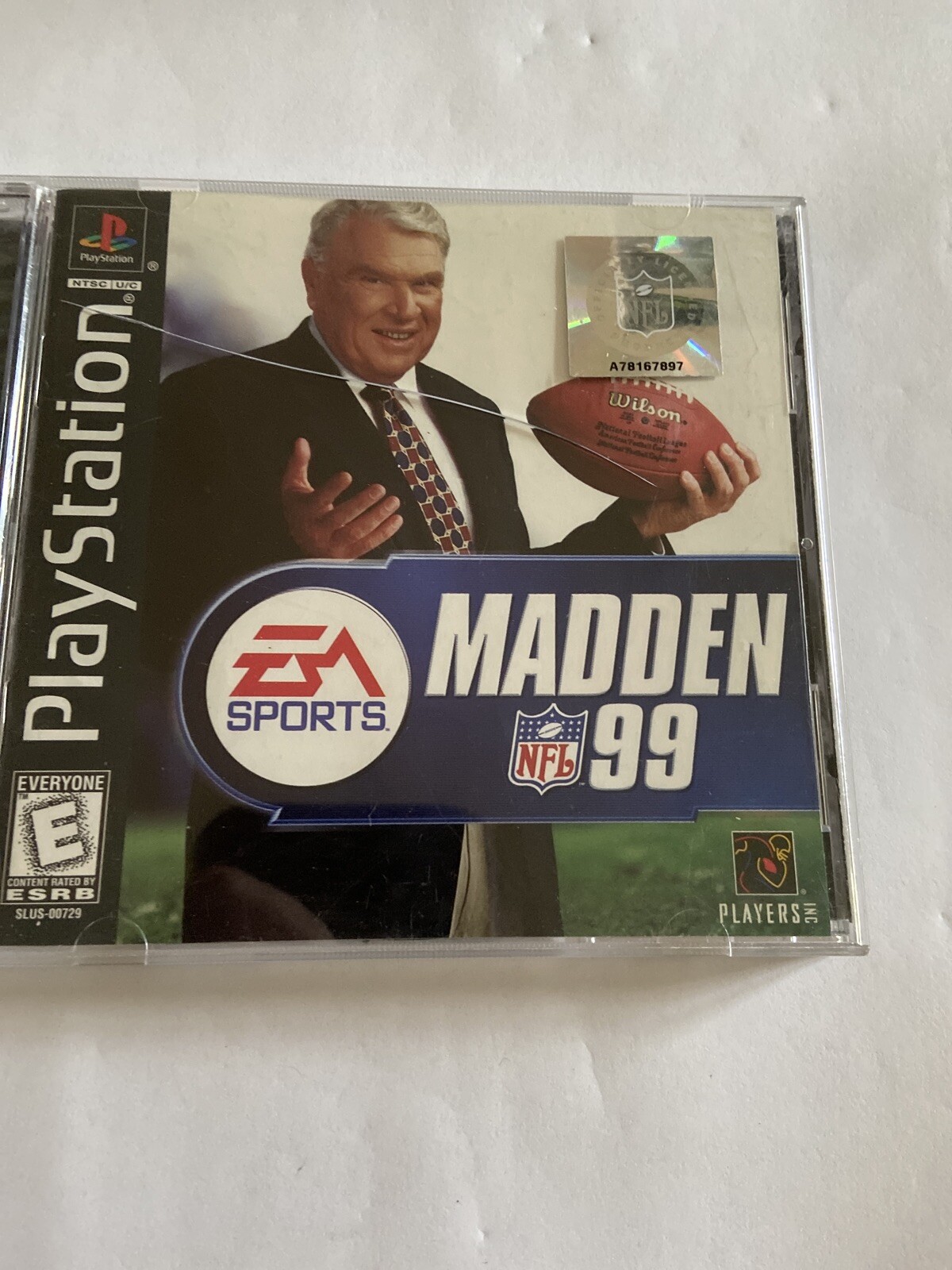 Madden 99 Playstation PS1 Video Game Complete