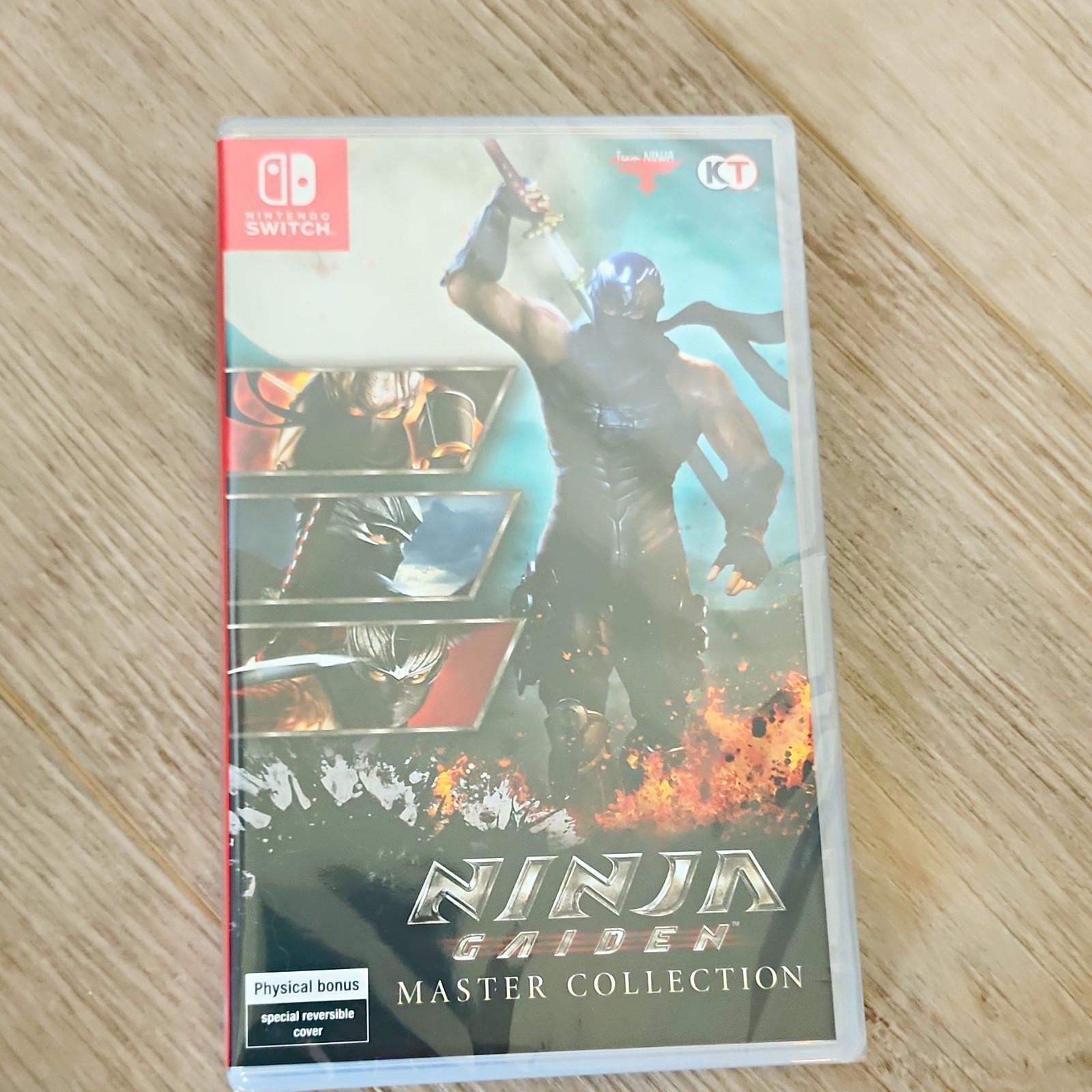 Koei Tecmo Ninja Gaiden: Master Collection Switch Reversible Cover NTSC-J M
