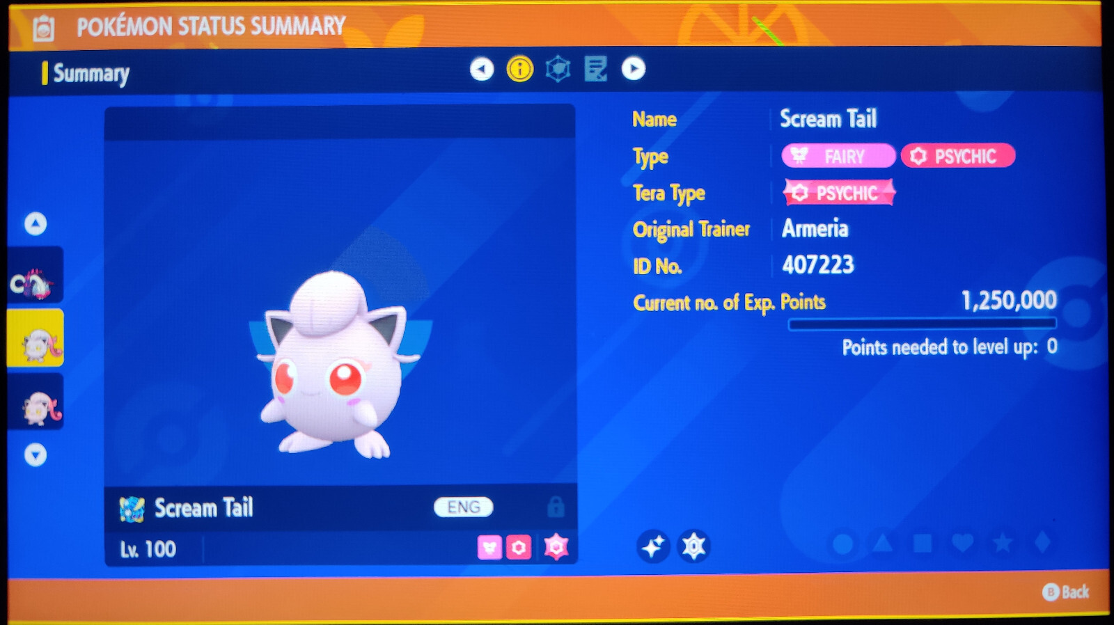 Pokemon Scarlet and Violet ~ Shiny 6IV Paradox Pokemon ~ All Scarlet Exclusives