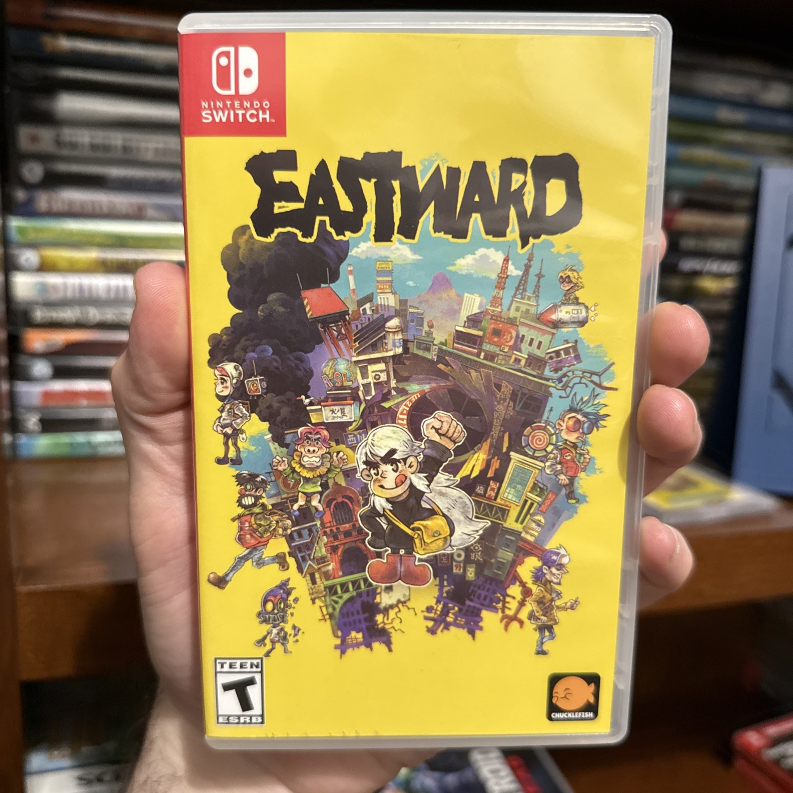 Eastward (Nintendo Switch, 2021) COMPLETE CIB TESTED STICKERS NICE!!