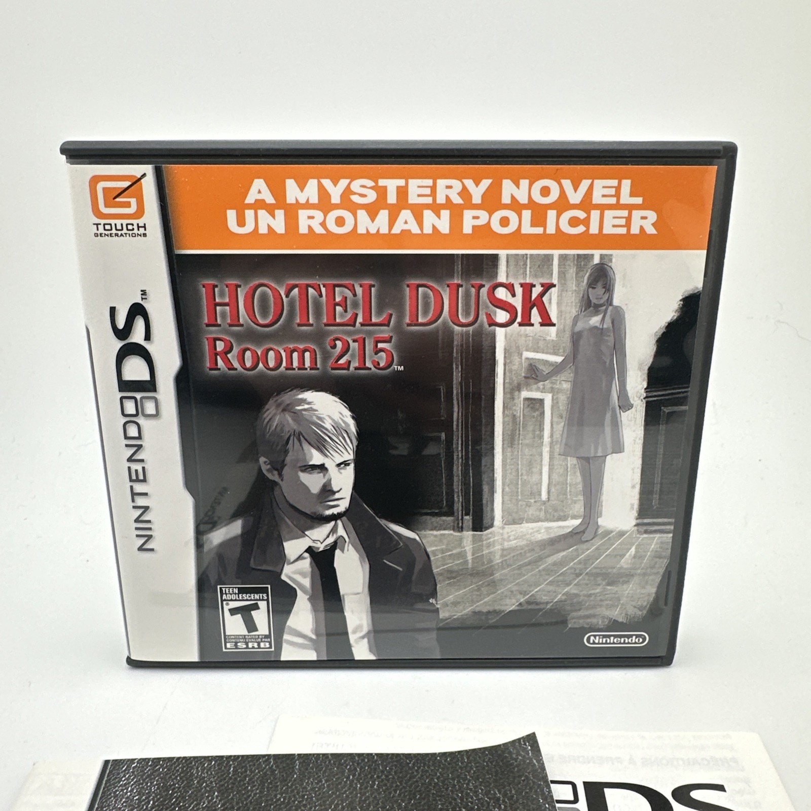 Hotel Dusk: Room 215 (Nintendo DS, 2007) Case and Manual Only