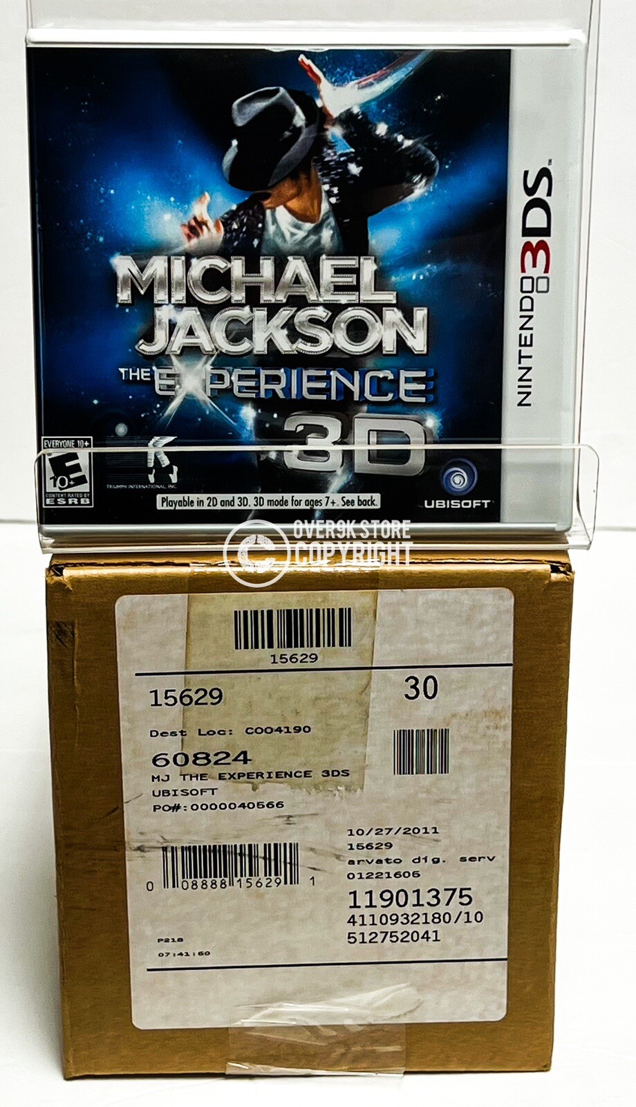 Factory Case of 30 (Sealed) Michael Jackson: The Experince 3D – 3DS – Brand New