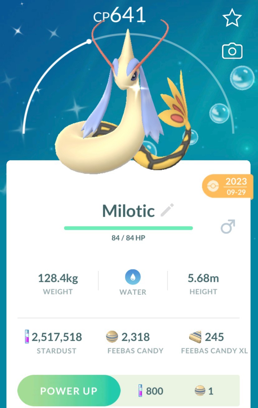🌟POKEMON GO – Shiny Milotic *Registered/Ultra Friends*🌟