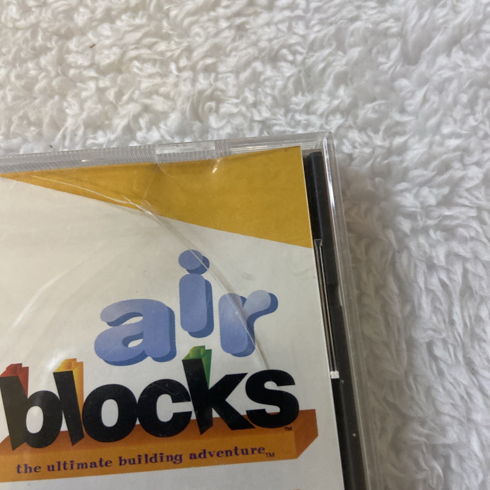 Air Blocks PC CD ROM Game The Ultimate Building Adventure 1997-1997 Vtg