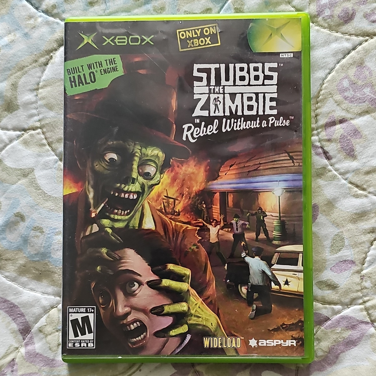 Aspyr Stubbs the Zombie in Rebel Without a Pulse Action Xbox M NTSC-U/C Manual