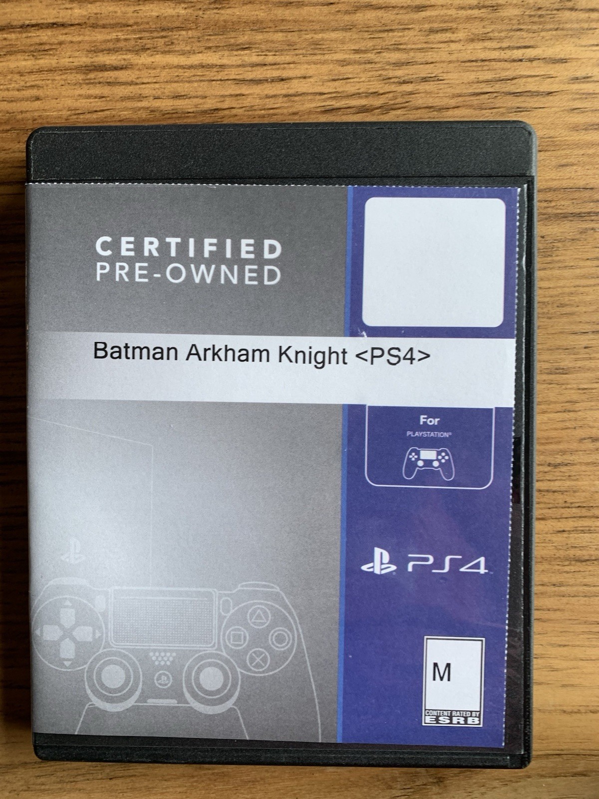 Batman Arkham Knight PS4 Complete In Box Clean Disc Tested