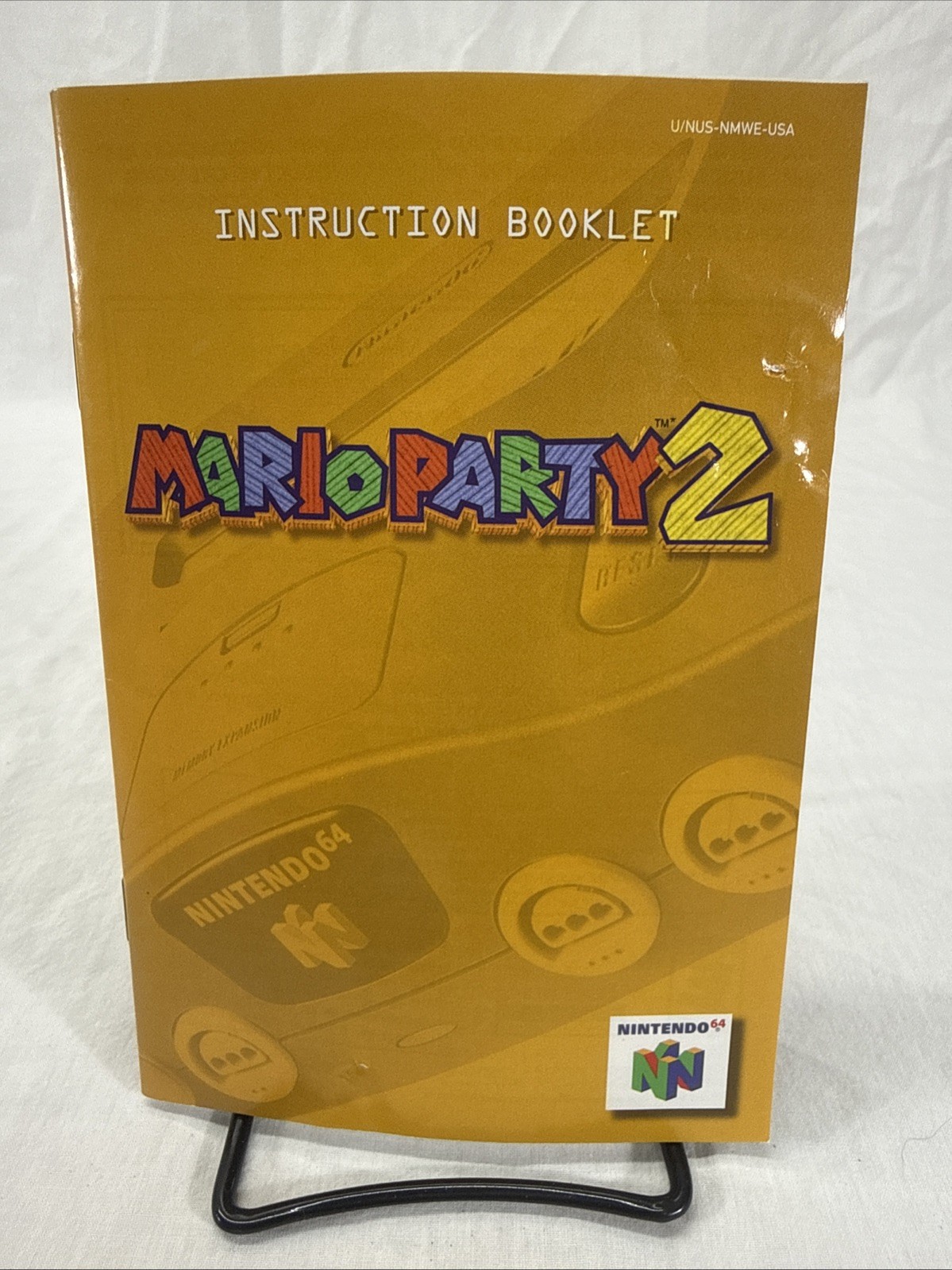 Mario Party 2 (Nintendo 64 N64) Authentic w/ Manual – Tested & Working