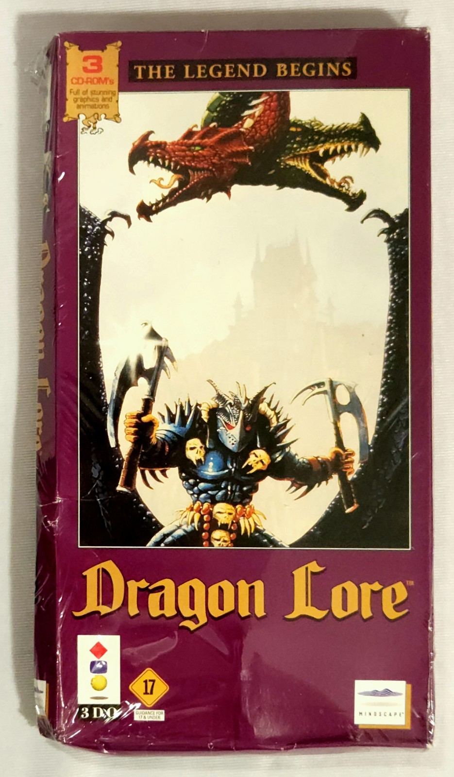 Dragon Lore (Panasonic 3DO, 1995) Authentic Brand New Factory Sealed RARE