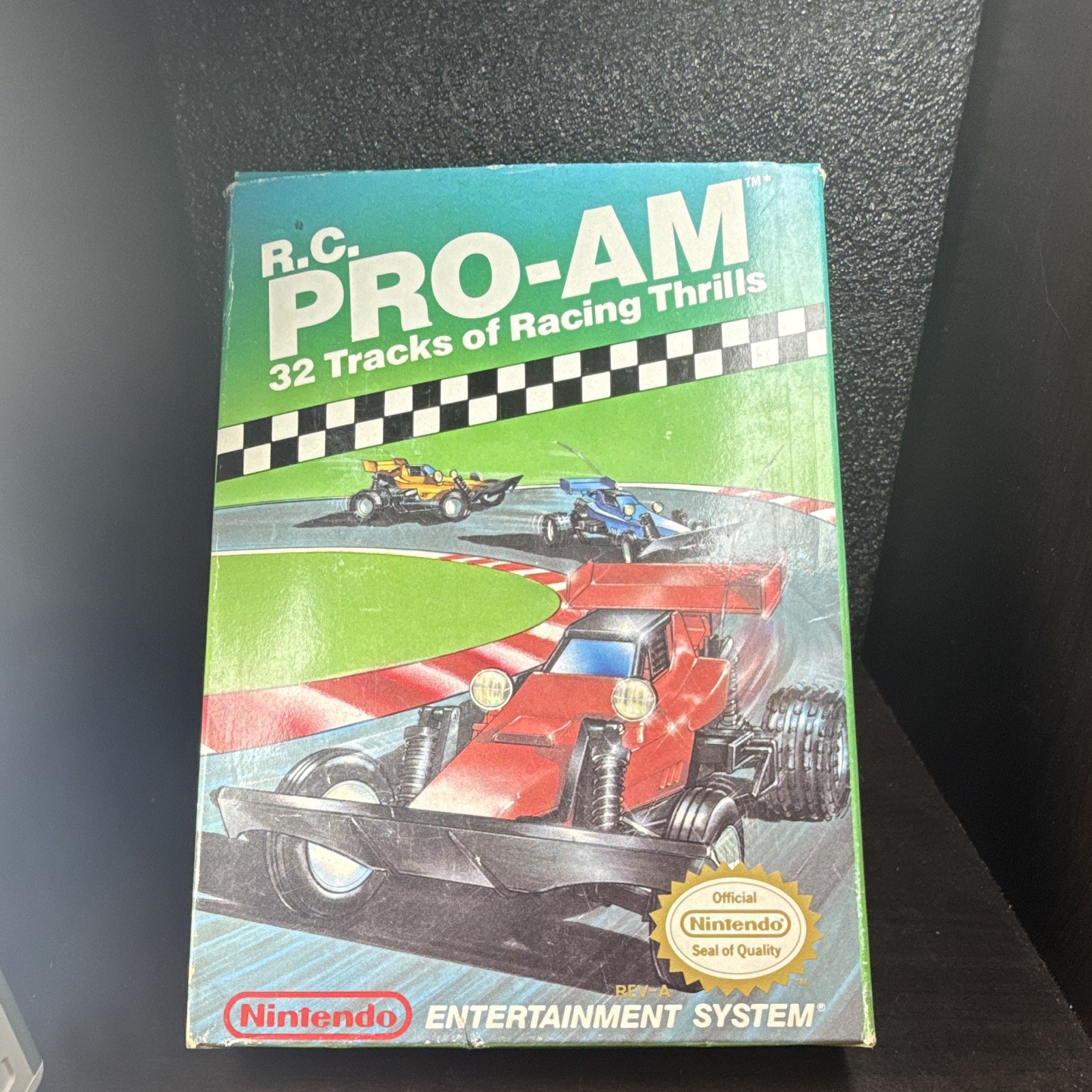 R.C. Pro-Am for NES Nintendo Complete In Box CIB cleaned & tested