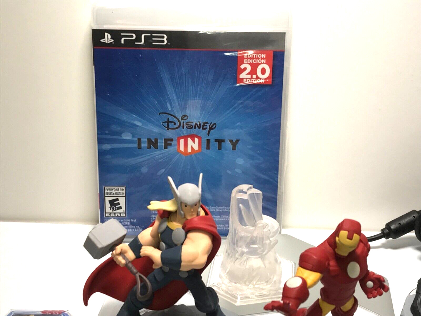 PS3 Disney INFINITY Marvel Super Heroes 2.0 Edition Video Game Starter Pack