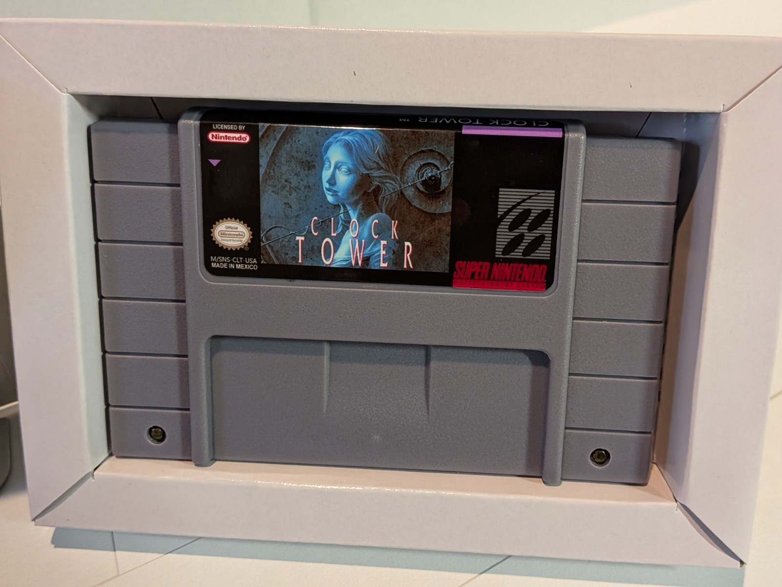 Clock Tower USA English Translation Super Nintendo SNES NTSC w/ Box