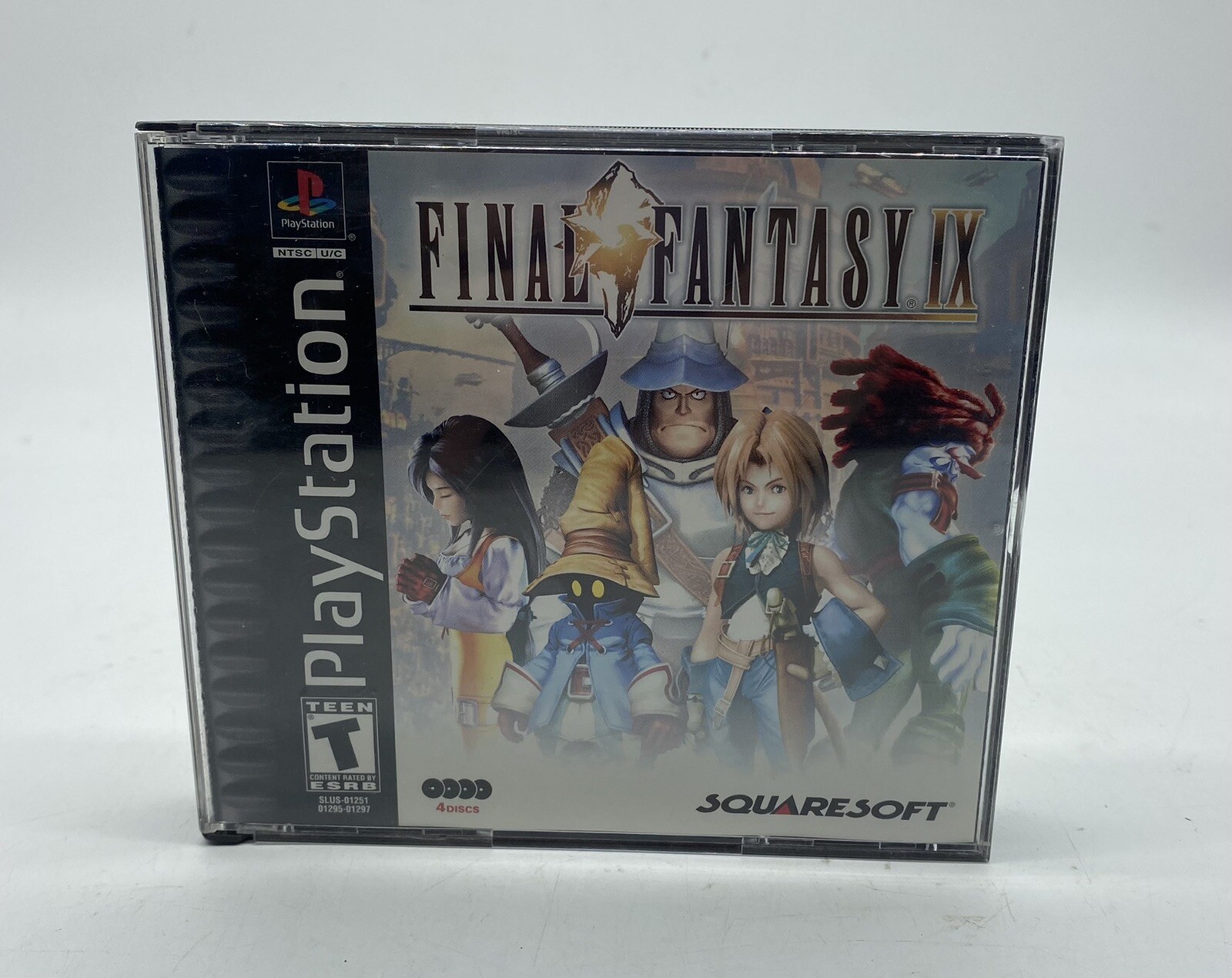 Final Fantasy IX – Sony PlayStation 1 – FF9 NO Manual PS1 BLACK LABEL F/Ship