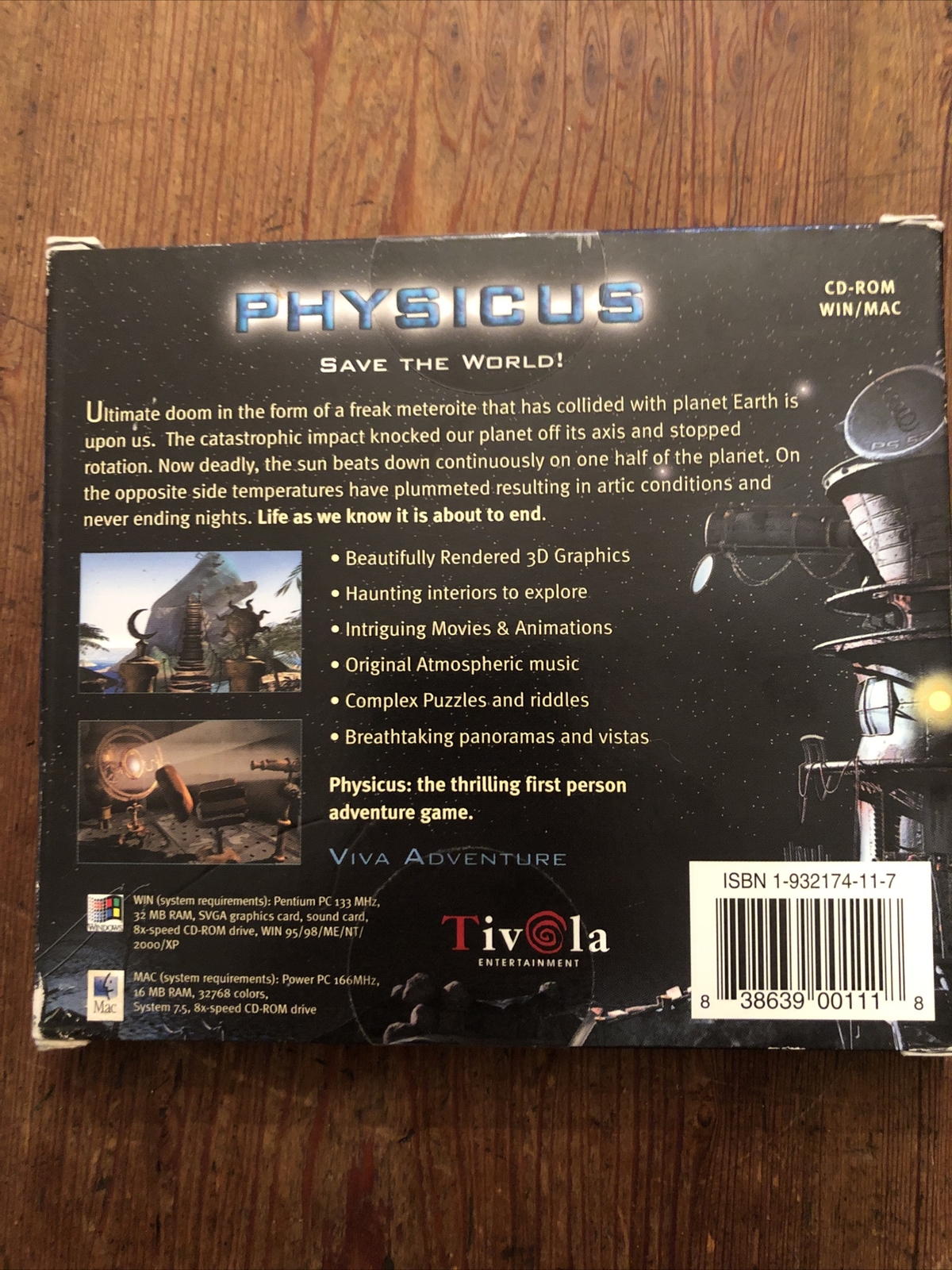 Physicus – Save The World! (PC – Win Mac Tivola Entertainment)