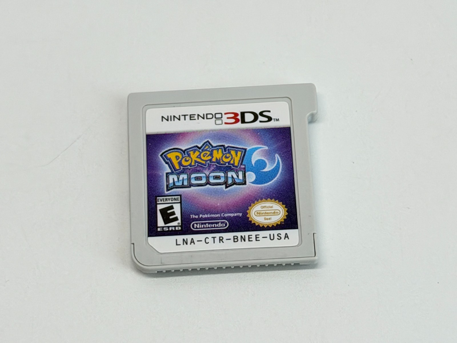 Pokemon Moon (Nintendo 3DS) Video Game Cartridge Tested