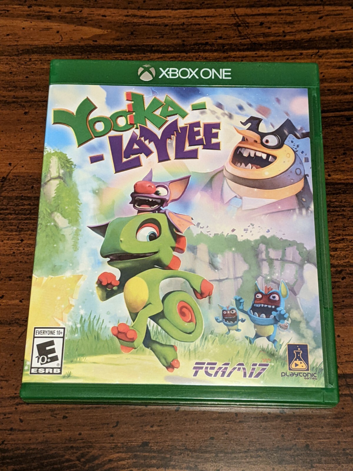 Yooka-Laylee for Microsoft XBOX ONE (2017) -New But Unsealed Pics