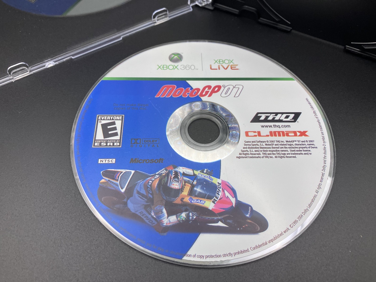 MotoGP 07 XBOX 360 – Disc Only Tested
