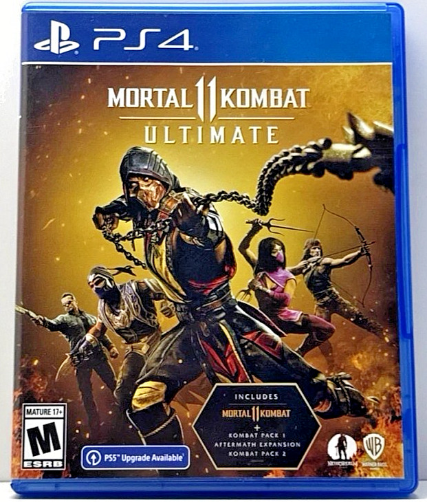 Mortal Kombat 11 [Ultimate Edition] PS4 Brand New Game (2021 Fighting)