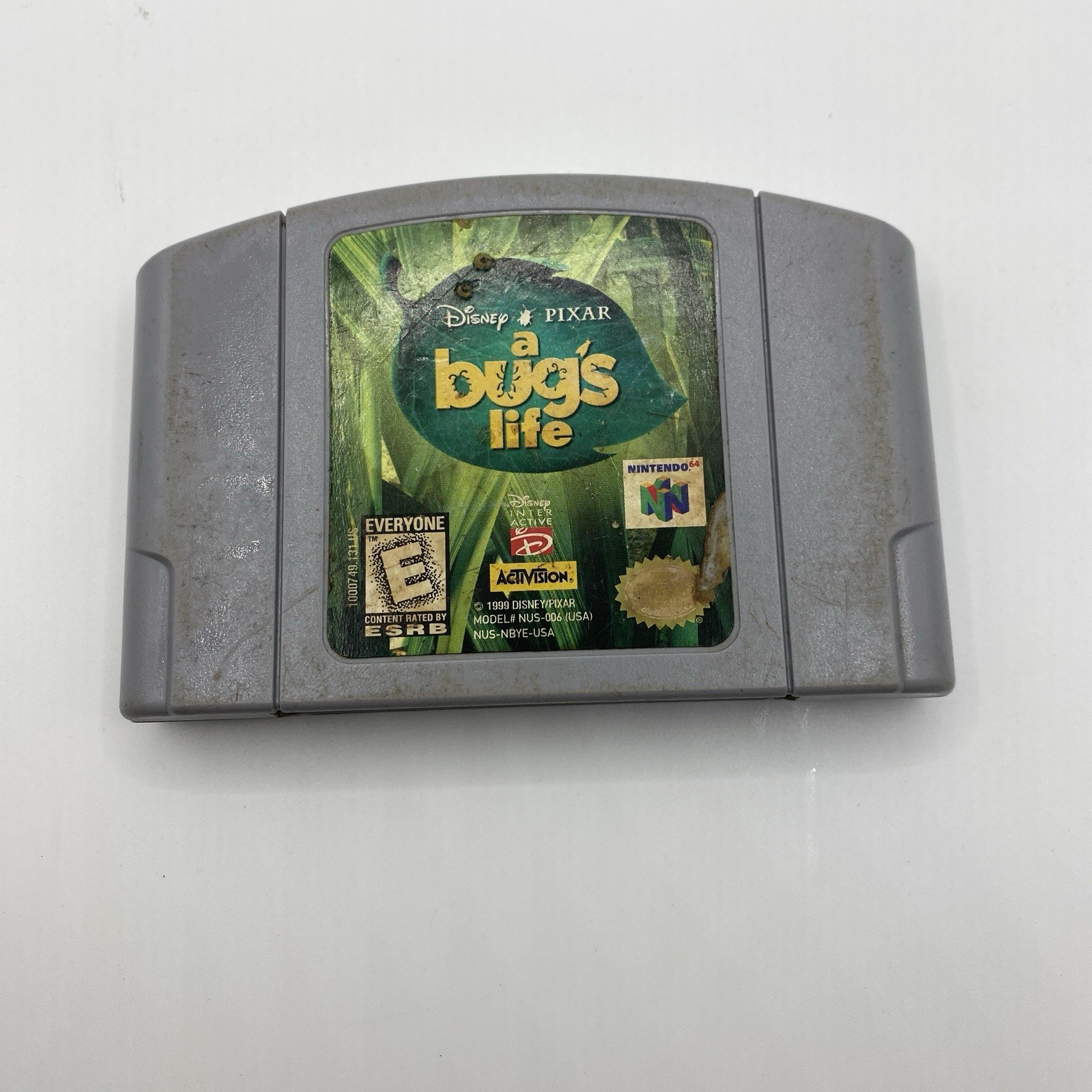 Nintendo 64 N64 A Bug’s Life Tested Working Loose Cartridge Only DMG LABEL