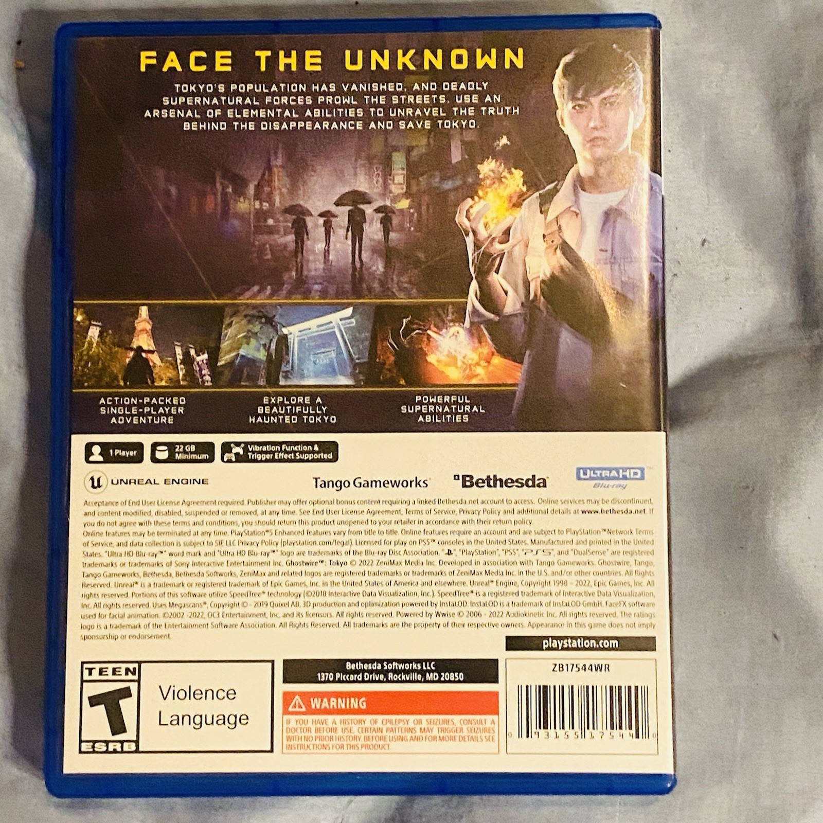 Ghostwire: Tokyo – Sony PlayStation 5 CIB Tested