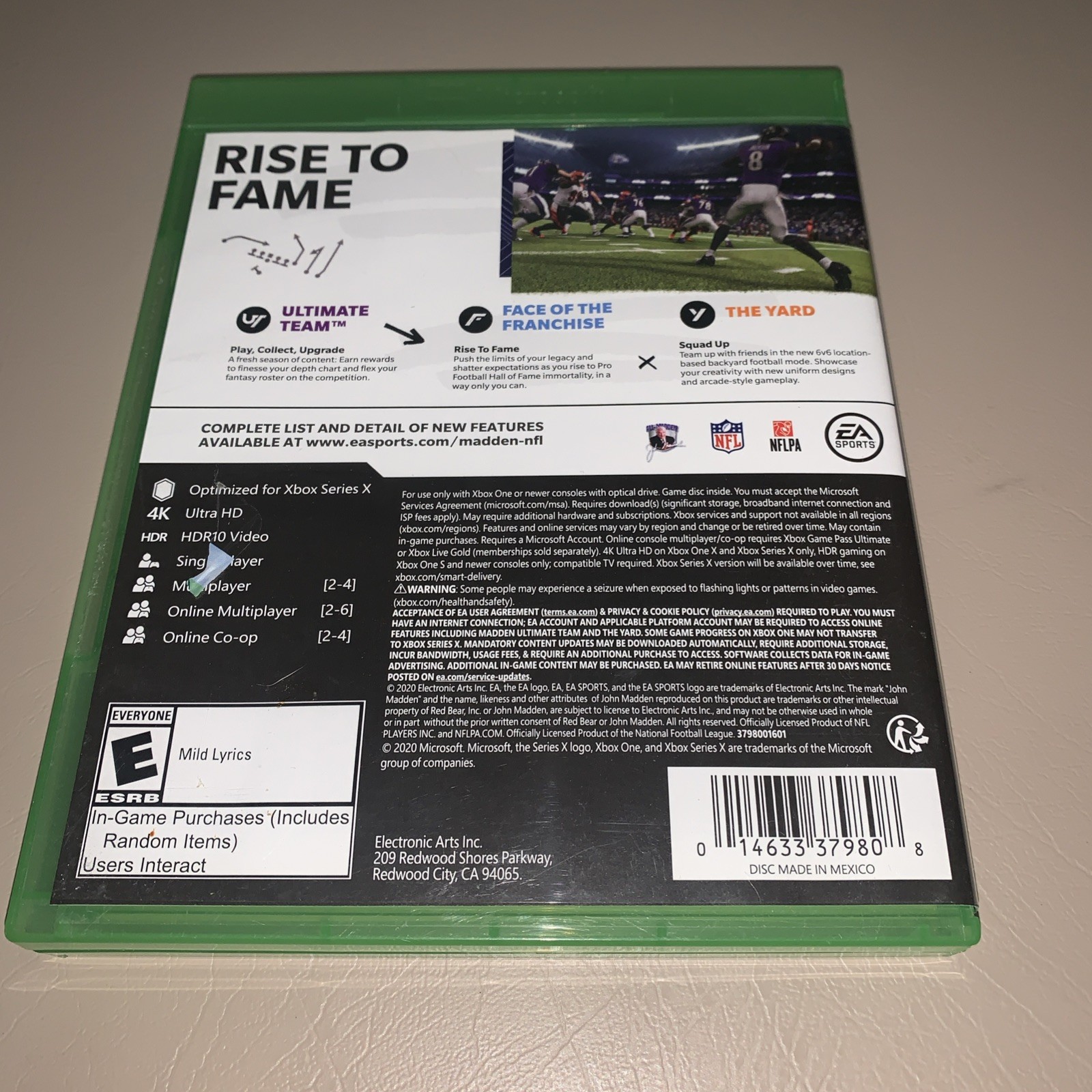Madden 21 Xbox One