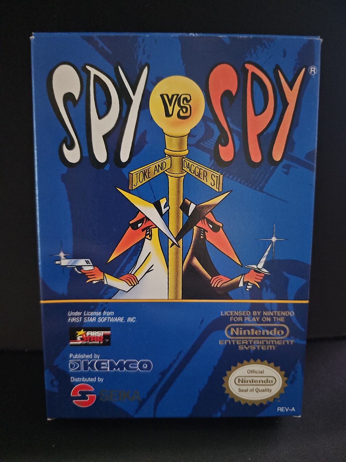 Spy vs. Spy (Nintendo Entertainment System, 1988) BOX AND FOAM ONLY