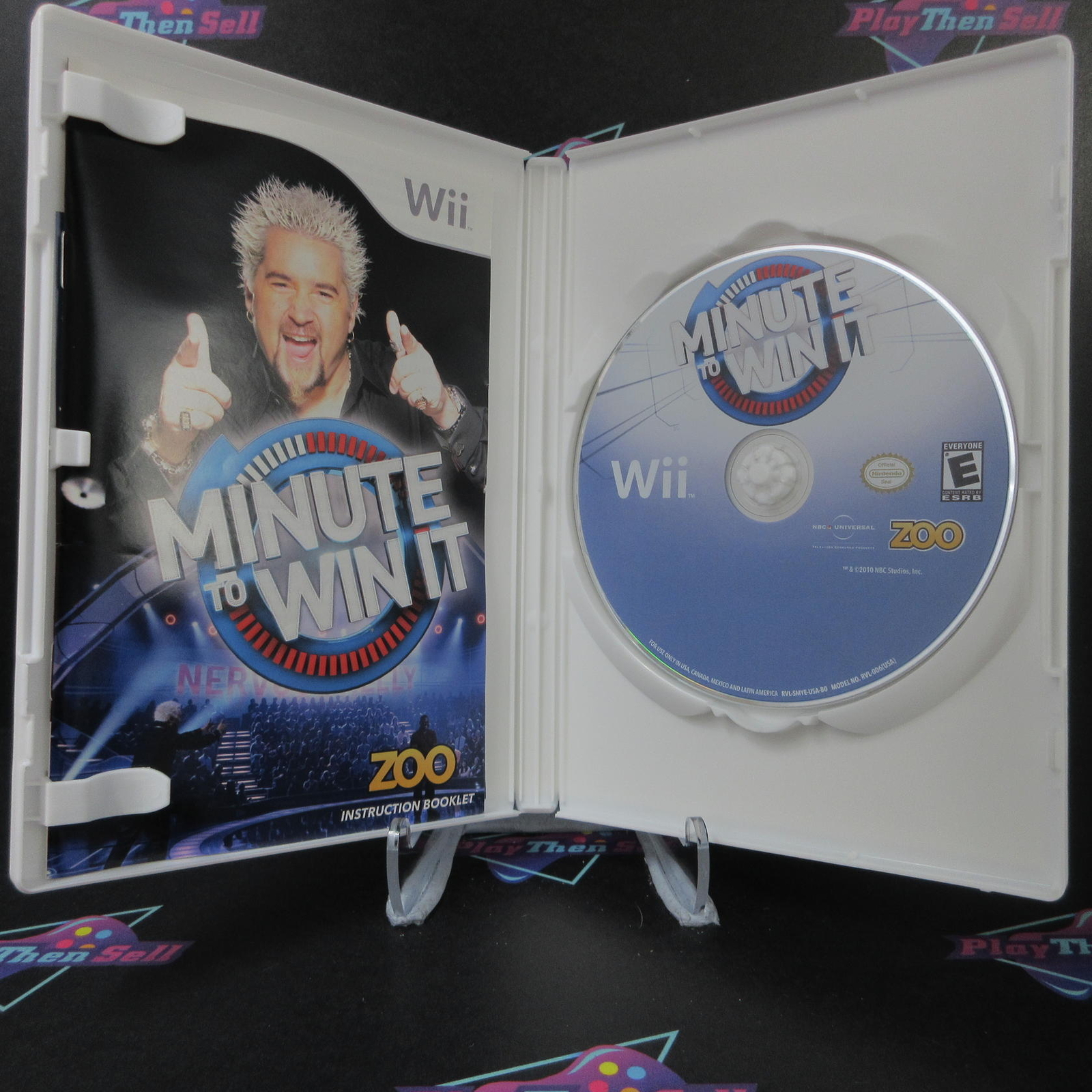 Minute To Win It Nintendo Wii Complete – 1 Year Warranty EX Cond