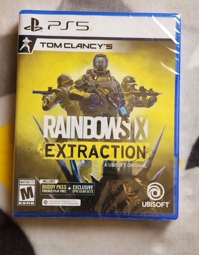 Tom Clancy’s Rainbow Six Extraction Playstation 5 Ubisoft Brand New Sealed