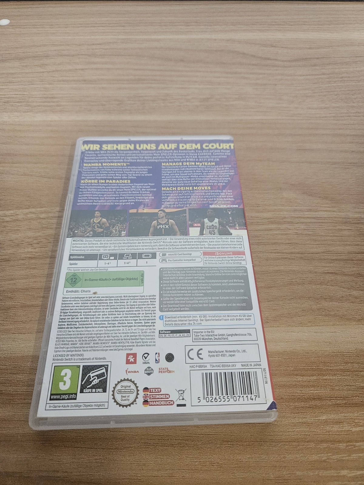 2K NBA 2K24 (2024) Nintendo Switch PAL PEGI 3 – Internet Download Required