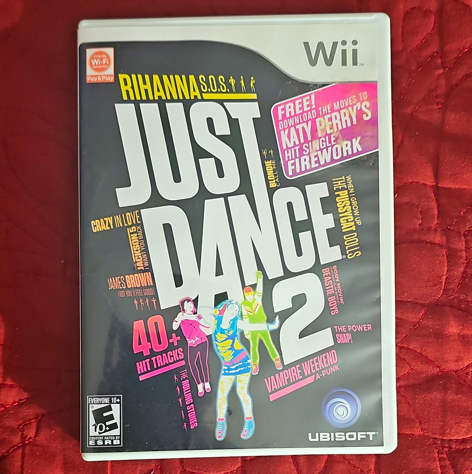Ubisoft Just Dance 2 Wii E10+ 2010 NTSC-U/C Manual Included Multiplayer Series