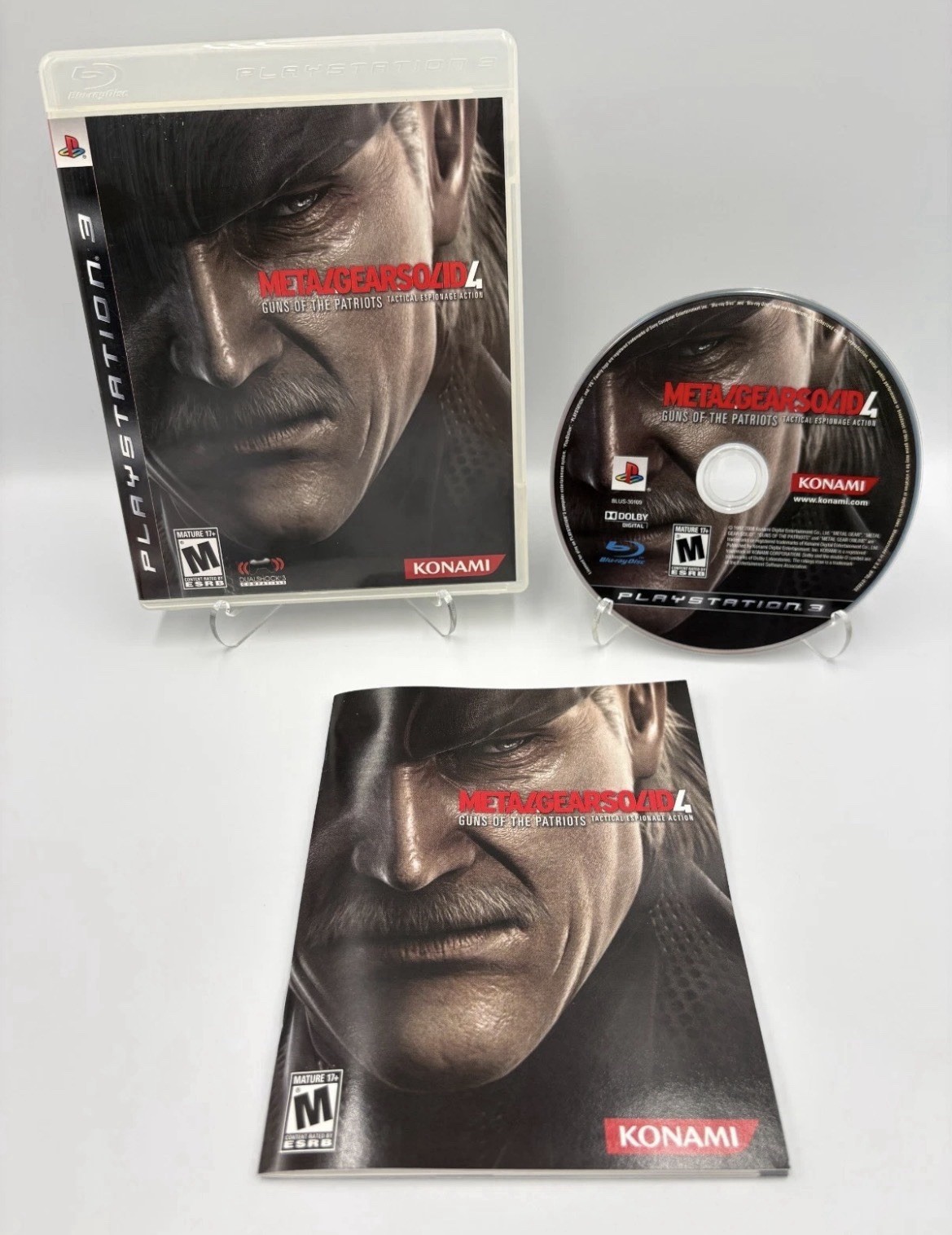 Metal Gear Solid 4: Guns of the Patriots – PlayStation 3 PS3 – SHIPS TODAY 💎