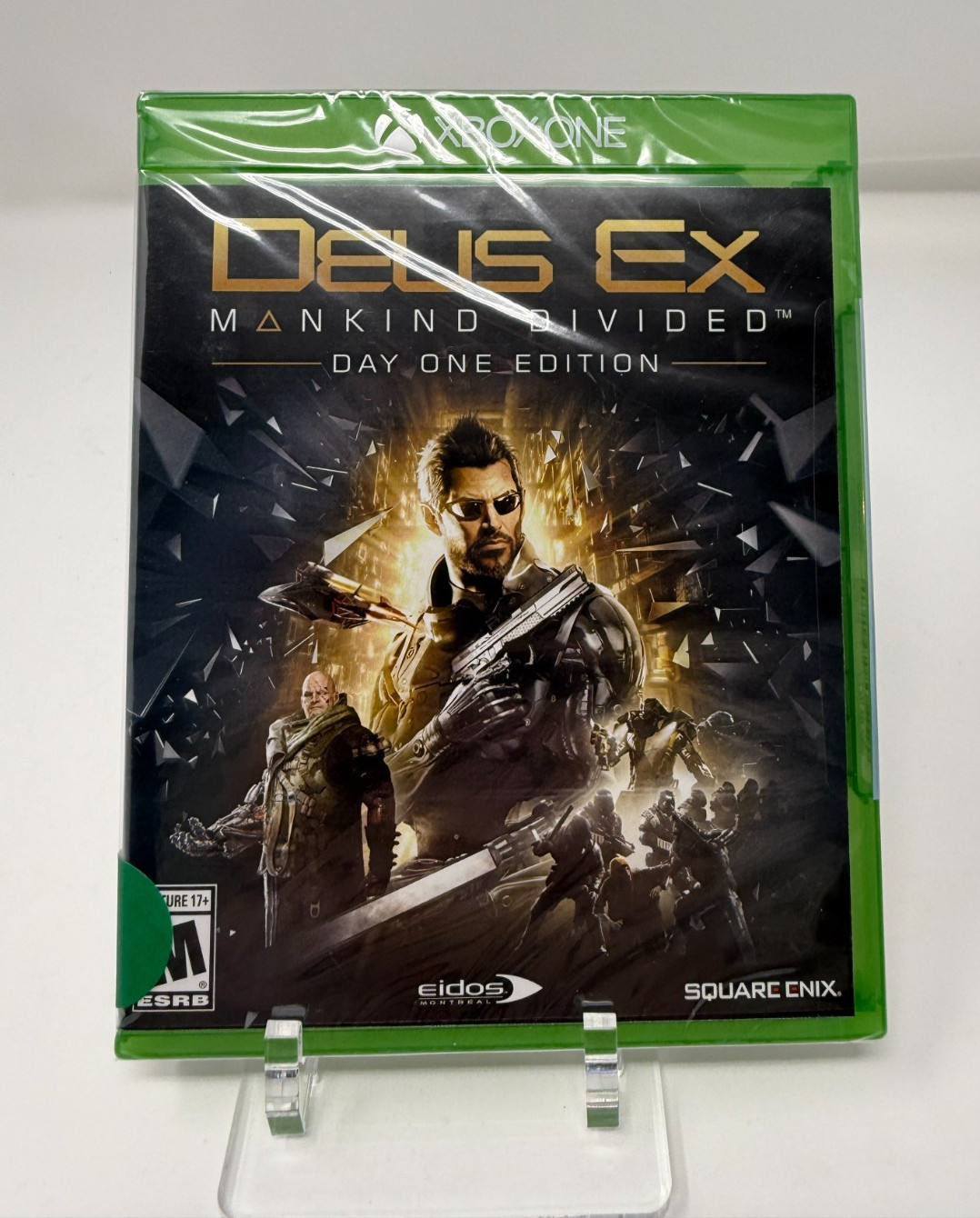 Deus Ex: Mankind Divided — Day One Edition (Microsoft Xbox One) New Sealed