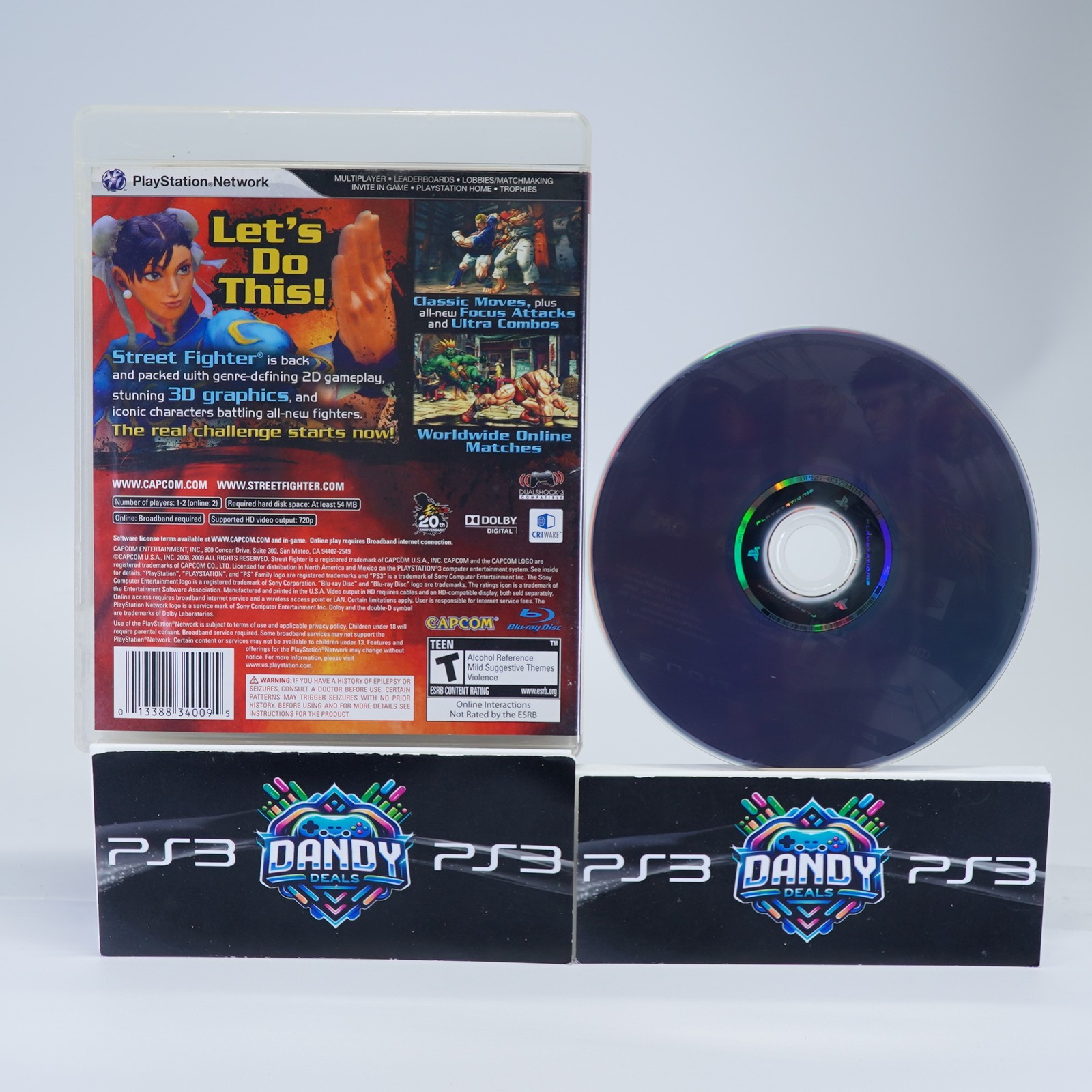 Street Fighter 4 IV PS3 CIB – PlayStation 3