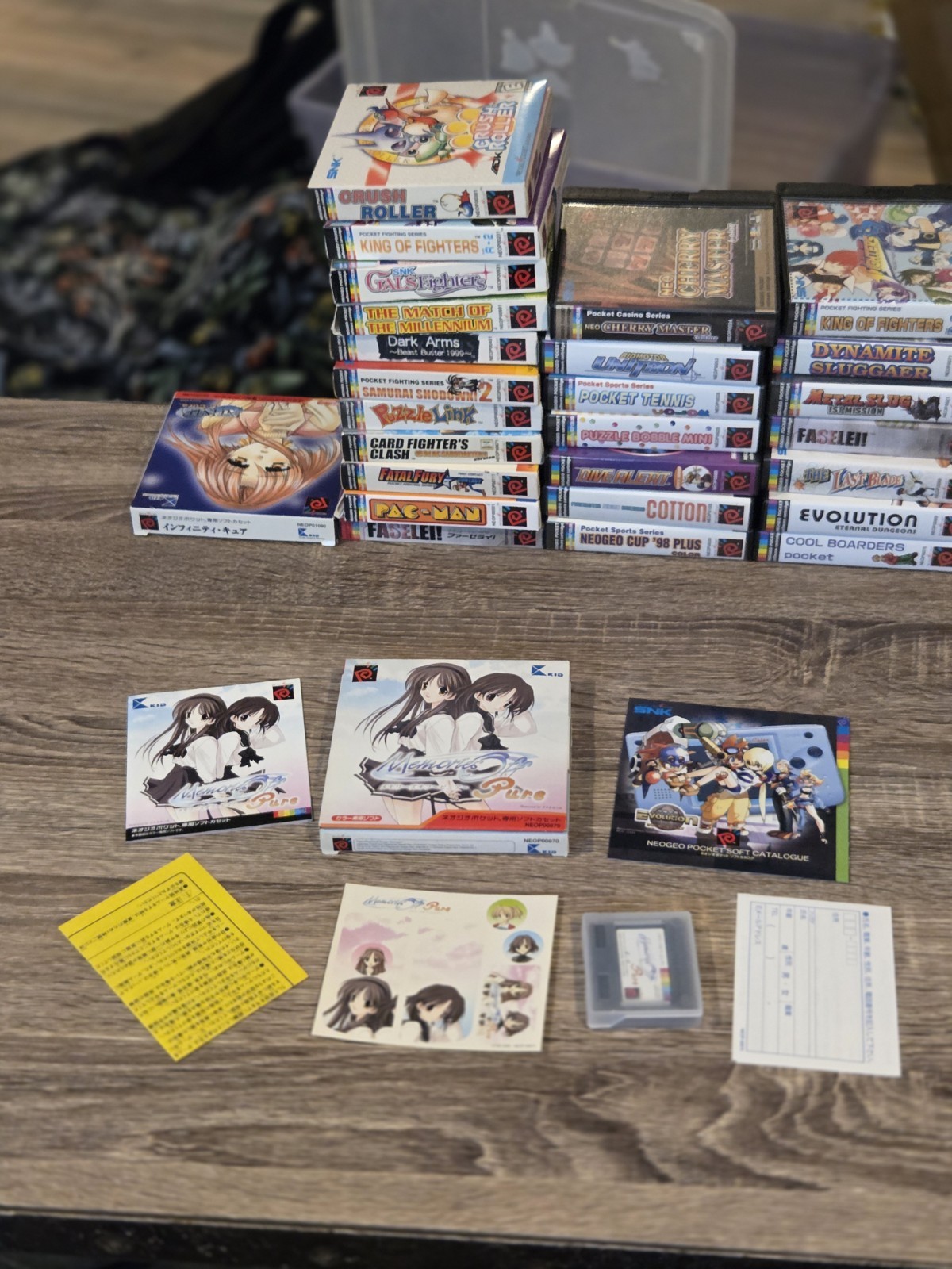 Memories Off Pure Neo Geo Pocket Color Japan U.S. SELLER COMPLETE