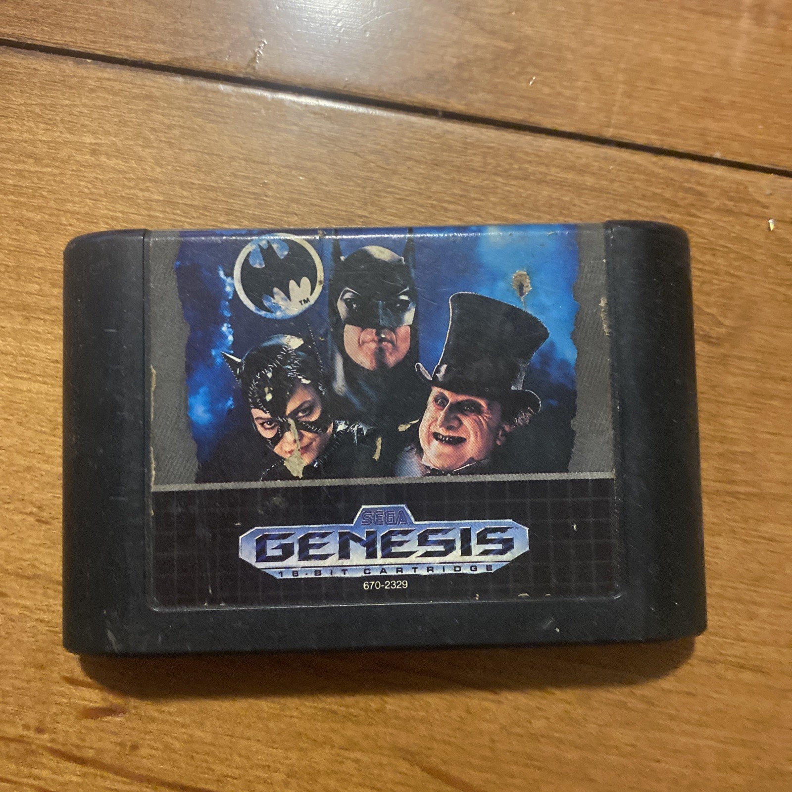 Batman Returns SEGA Genesis Cartridge