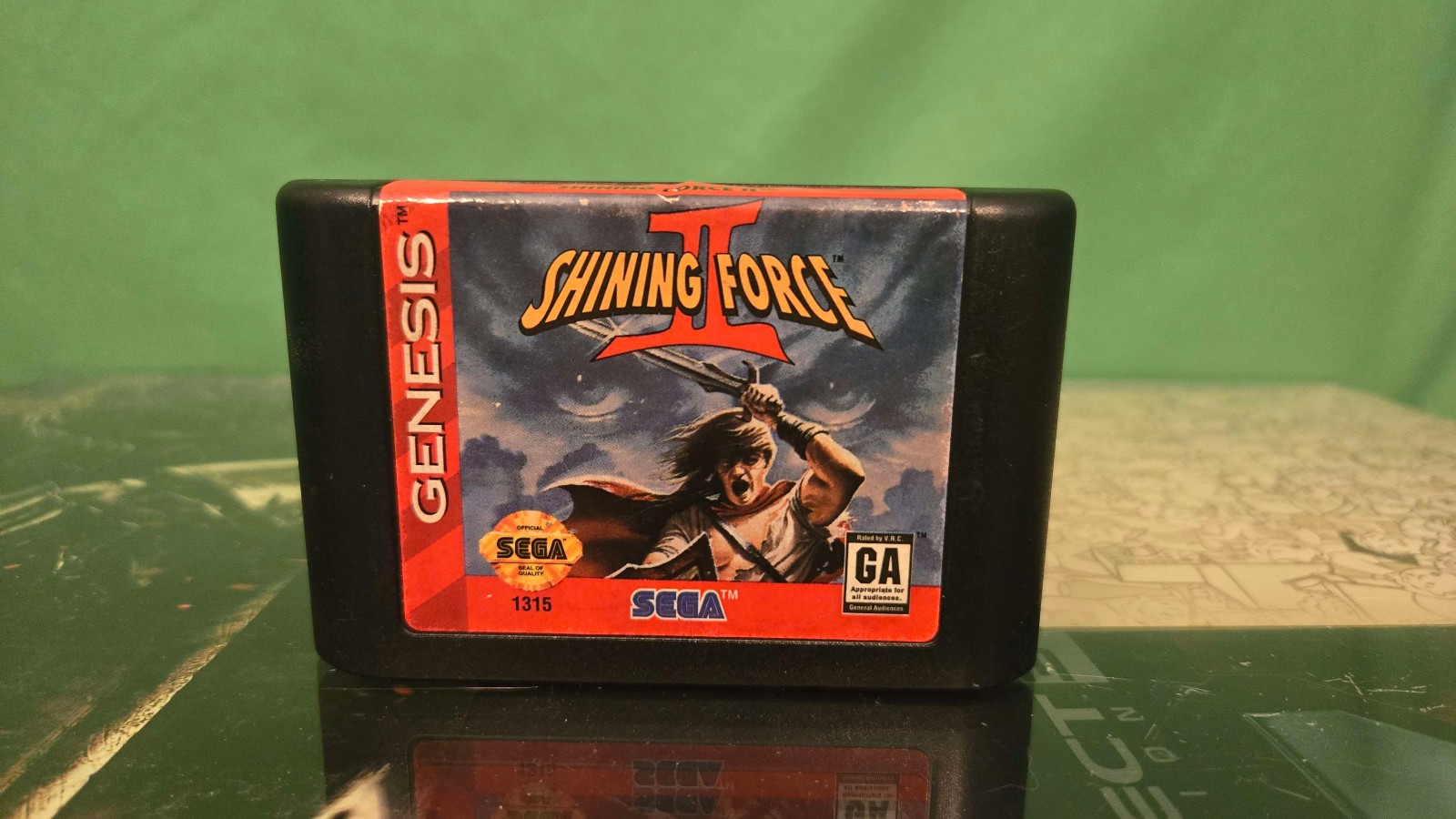 Shining Force II [SF2] (Sega Genesis, 1994) Tested & Working Authentic Game Cart