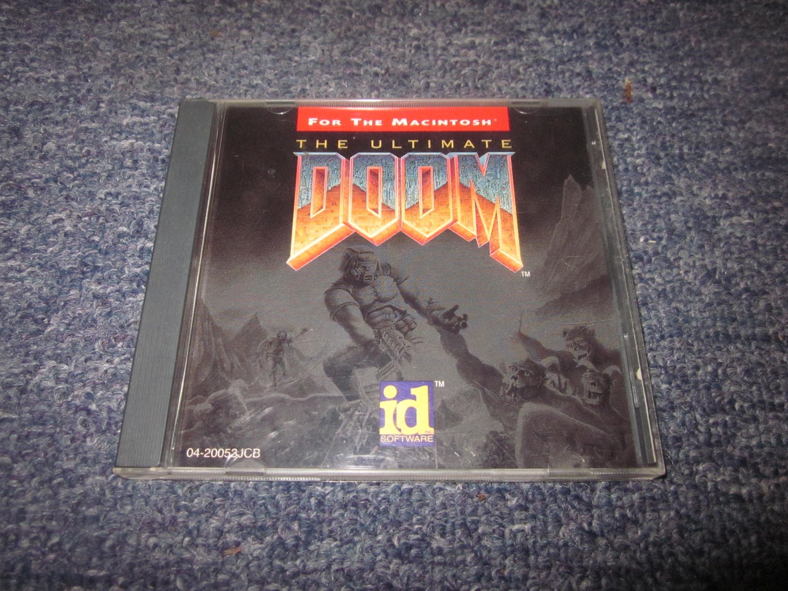 THE ULTIMATE DOOM For The Macintosh PC Game CD ROM 1995 ID SOFTWARE