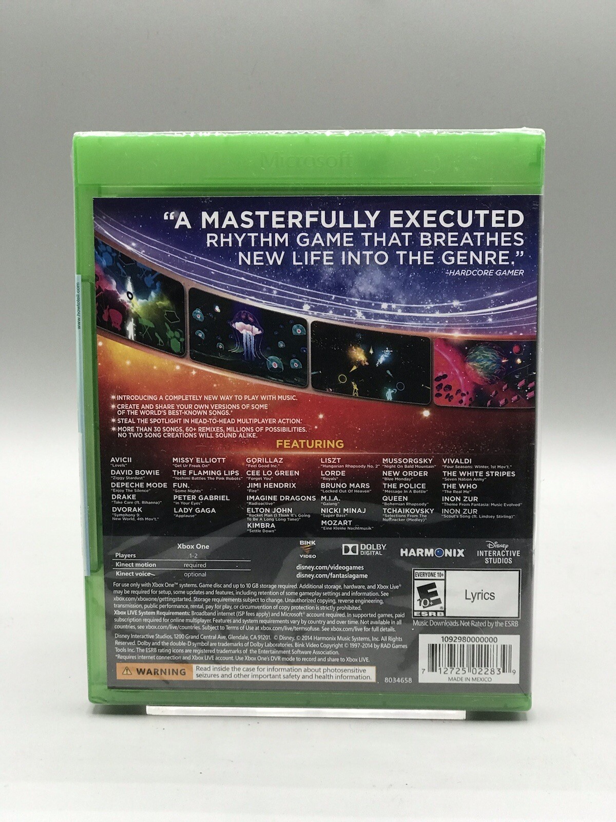 Fantasia: Music Evolved (Requires Kinect) Xbox One (Brand New Factory Sealed US