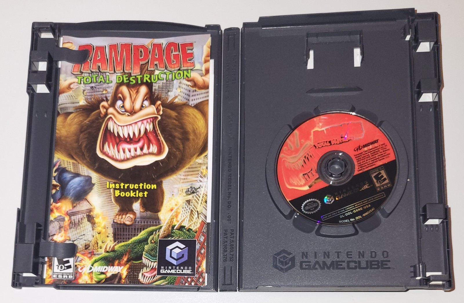 Rampage: Total Destruction Nintendo GameCube 2006 Complete-CIB-Tested