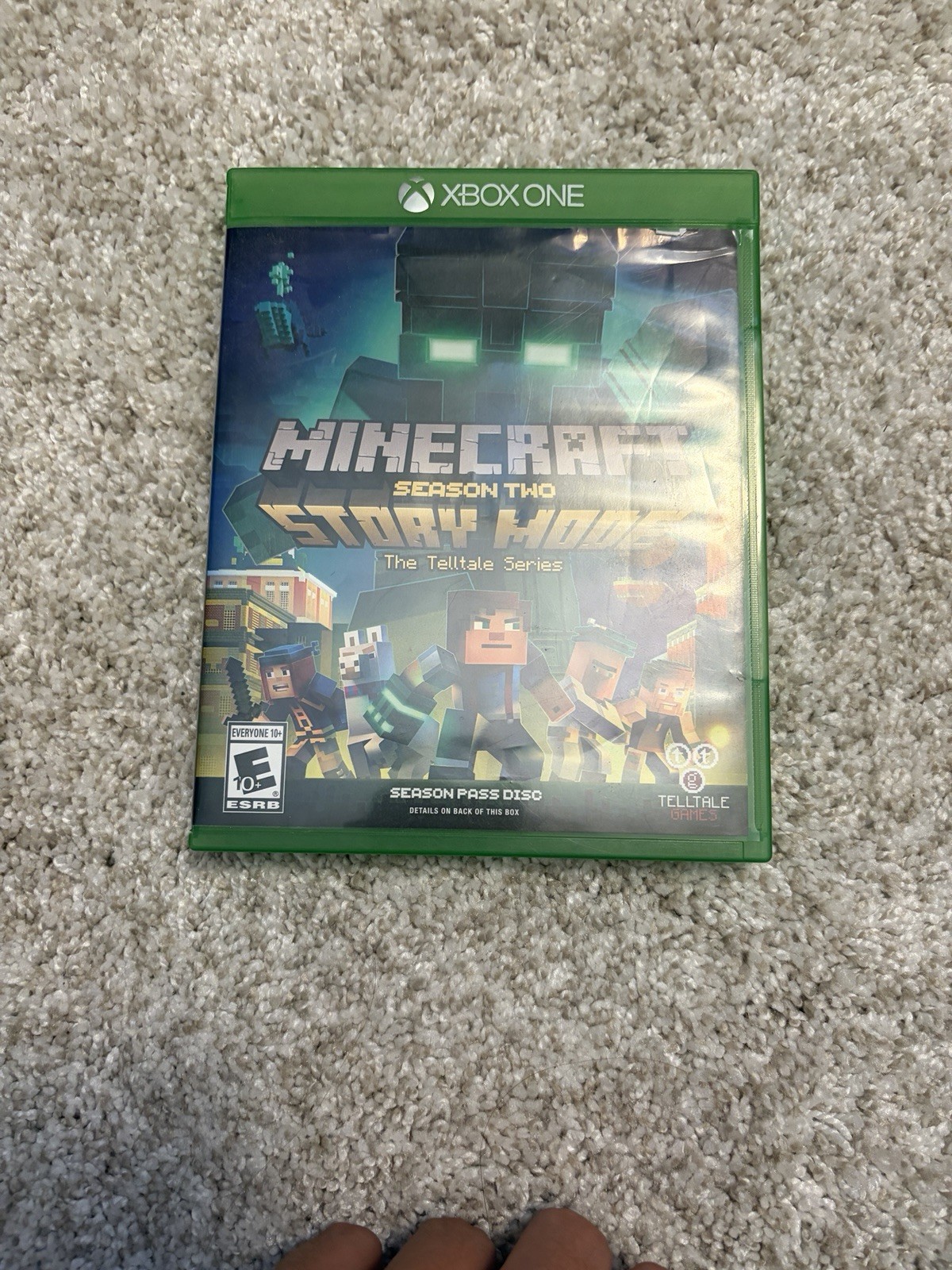Minecraft: Story Mode — Season Two: Season Pass Disc (Microsoft Xbox One, 2017)