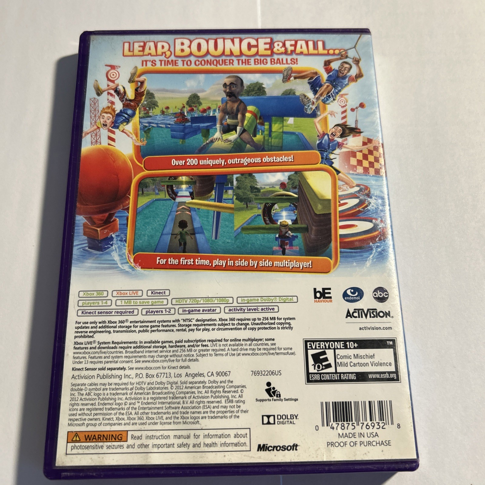 Wipeout 3, Activision Blizzard, XBOX 360 Preowned Good Condition