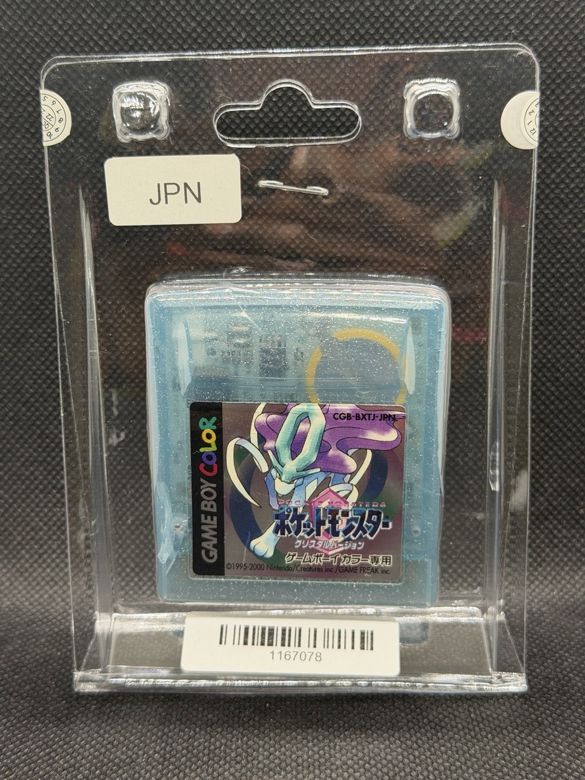 Pokemon Crystal Version GBC Tested Working New Battery Authentic Japanese