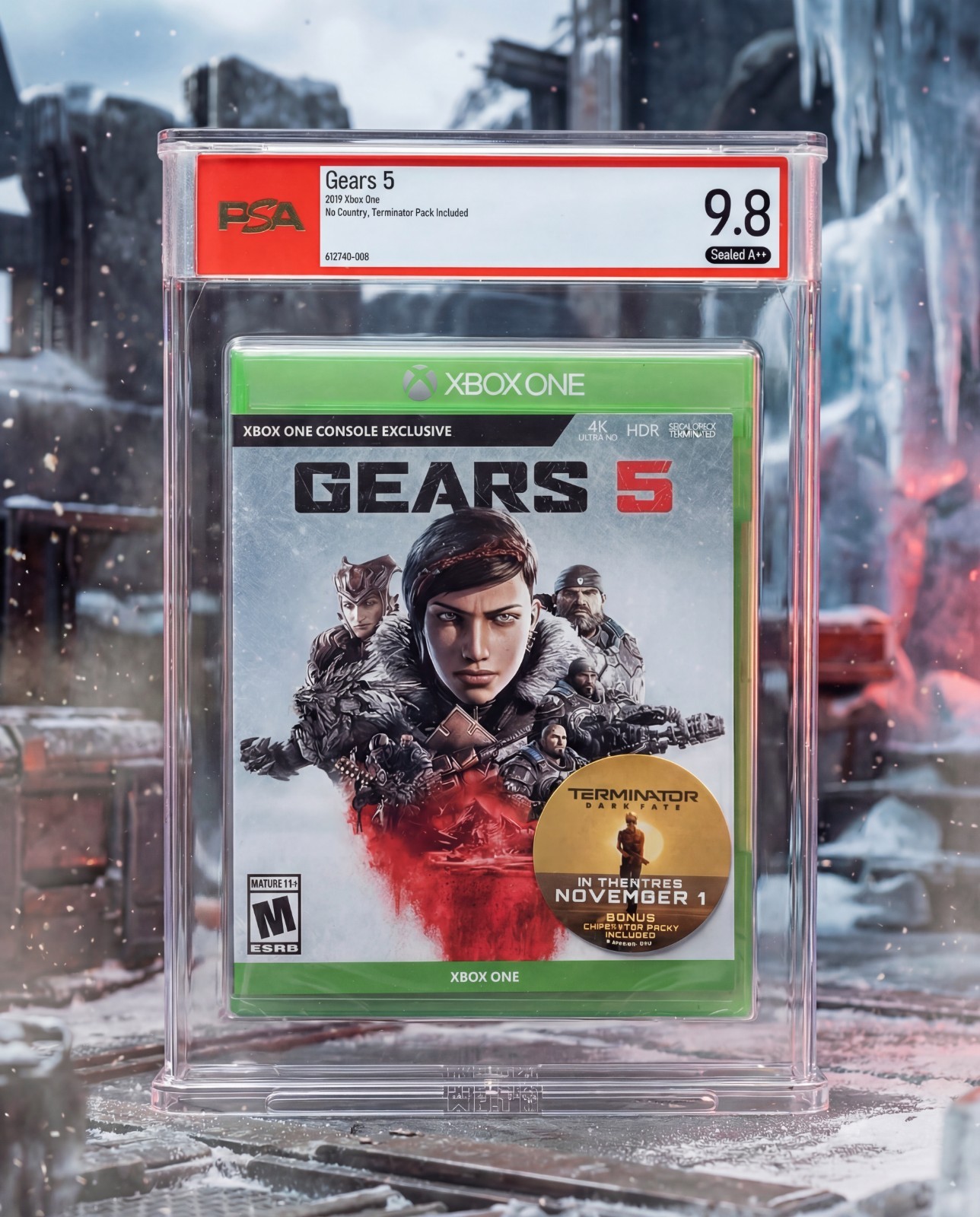 Gears 5 • PSA 9.8 A++ • 1st Print • Xbox One