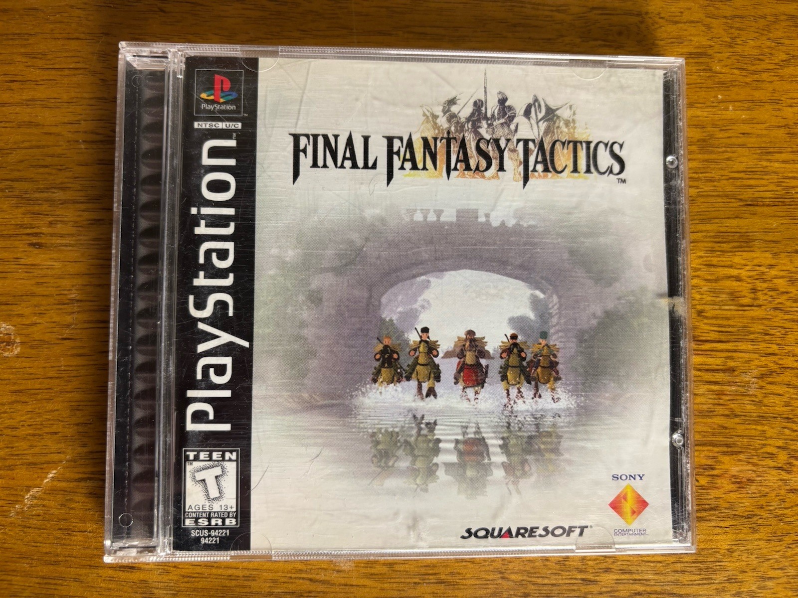 Final Fantasy Tactics Squaresoft Sony PlayStation 1 Strategy RPG 1998 Manual