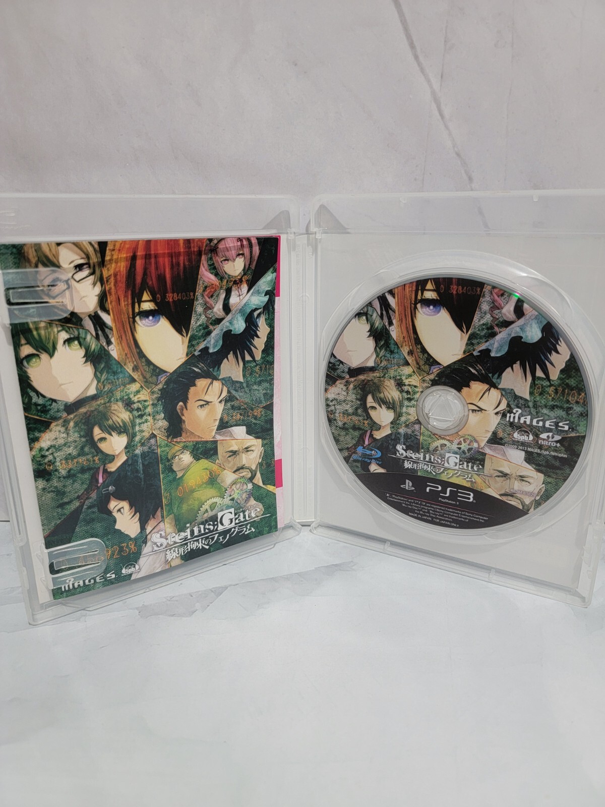Steins;Gate Linear Constraint Phenogram CIB Playstation 3 PS3 Region Free Game