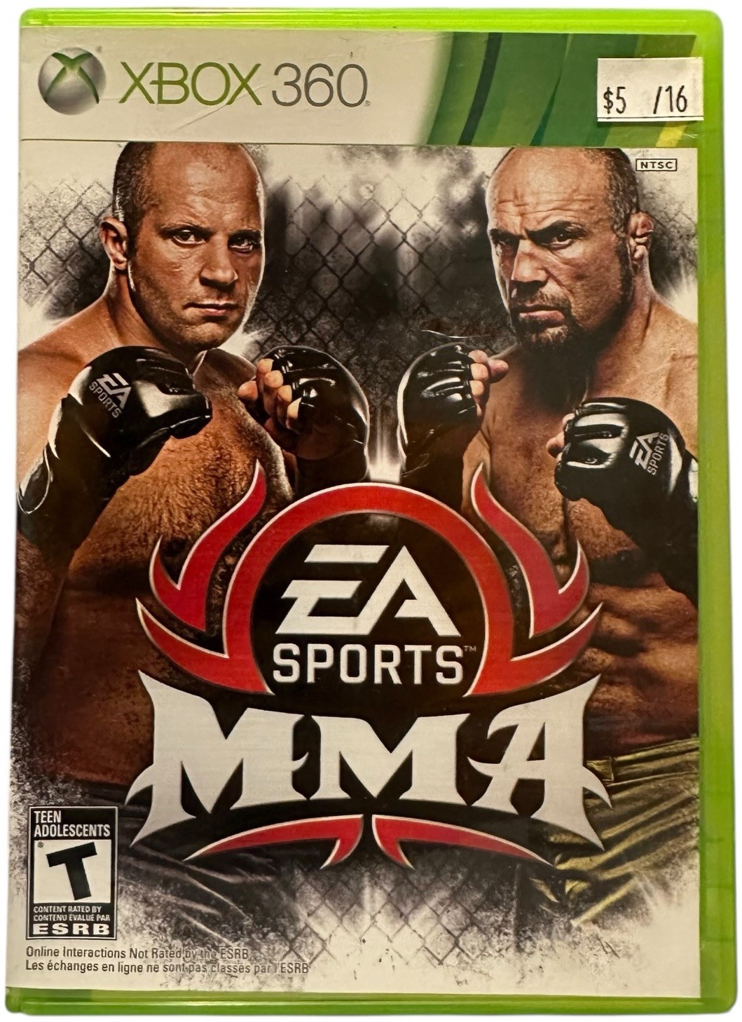 EA Sports MMA Xbox 360 2010 Complete NTSC Mixed Martial Arts Fighting Game